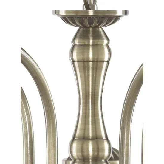 Searchlight American diner bronz csillár (SL-9345-5) E27 5 izzós