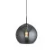 Searchlight Amsterdam fekete-füstszínű függesztett lámpa (SL-1031-1SM) E27 1 izzós IP20