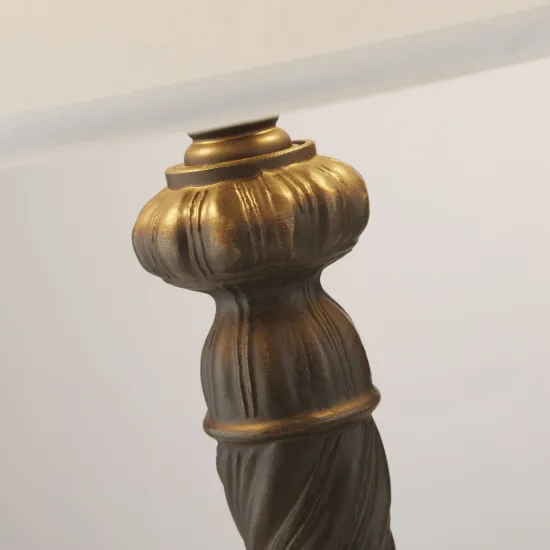 Searchlight Amy sárgaréz asztali lámpa (SL-46092WH) E27 2 izzós IP20