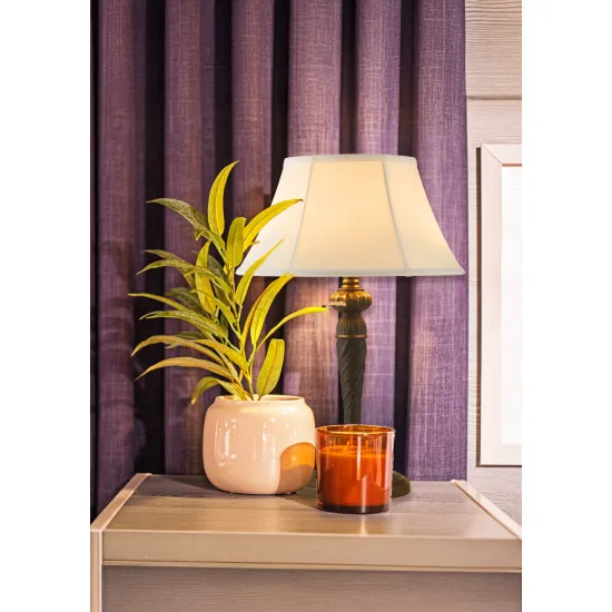 Searchlight Amy sárgaréz asztali lámpa (SL-46092WH) E27 2 izzós IP20