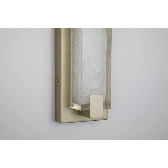 Searchlight Anchor arany-átlátszó fürdőszobai LED fali lámpa (SL-18380-32GO) LED 1 izzós IP44