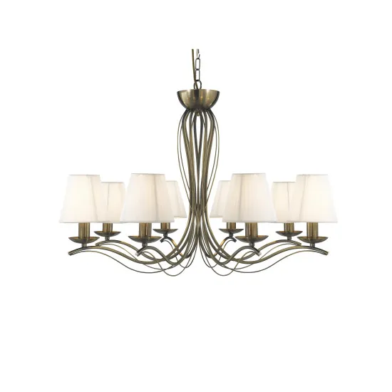 Searchlight Andretti bronz csillár (SL-9828-8AB) E14 8 izzós