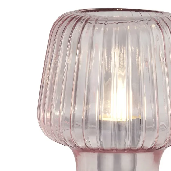 Searchlight Aria rózsaszín asztali lámpa (SL-60753PI) E27 1 izzós IP20