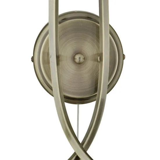 Searchlight Ascona sárgaréz falikar (SL-4162-2AB) E14 2 izzós IP20