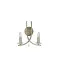 Searchlight Ascona sárgaréz falikar (SL-4162-2AB) E14 2 izzós IP20
