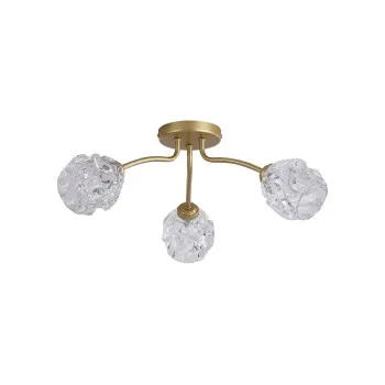 Searchlight Astral arany mennyezeti lámpa (SL-11523-3GO) G9 3 izzós IP20