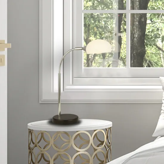 Searchlight Astro fehér asztali lámpa (SL-3086-1WH) E14 1 izzós IP20