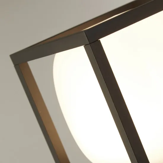 Searchlight Athens fekete LED kültéri állólámpa (SL-38141-650) LED 1 izzós IP54