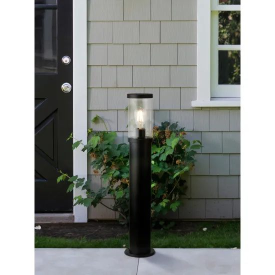 Searchlight Bakerloo fekete kültéri állólámpa (SL-8631-730) E27 1 izzós IP44