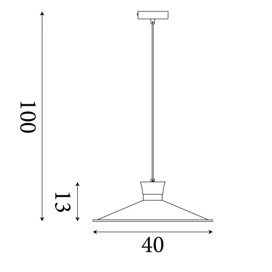 Searchlight Balham fekete függesztett lámpa (SL-601891BK) E27 1 izzós IP20