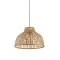 Searchlight Bali fekete-natúr függesztett lámpa (SL-7867CW) E27 1 izzós IP20