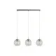 Searchlight Balls króm-átlátszó függesztett lámpa (SL-1623-3CL) E27 3 izzós IP20
