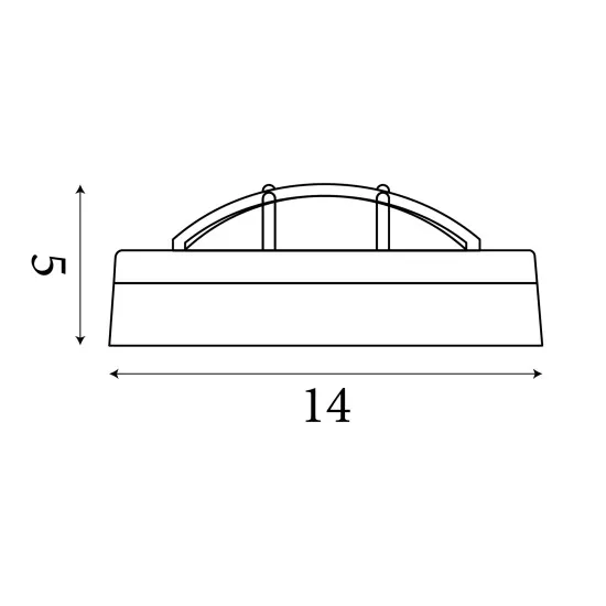 Searchlight Bangor szürke LED kültéri fali lámpa (SL-1402GY) LED 1 izzós IP54