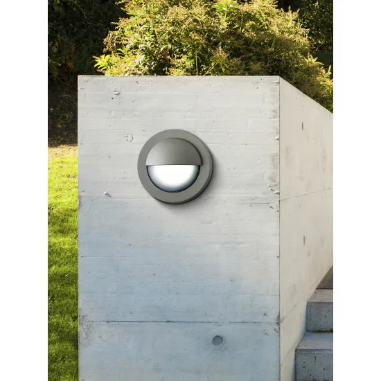 Searchlight Bangor szürke LED kültéri fali lámpa (SL-1402GY) LED 1 izzós IP54