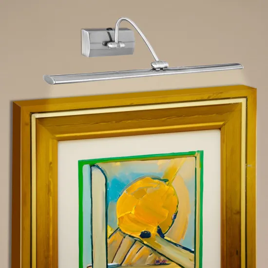 Searchlight PICTURE LIGHTS ezüst LED képvilágító (SL-2982-81SS) LED 1 izzós