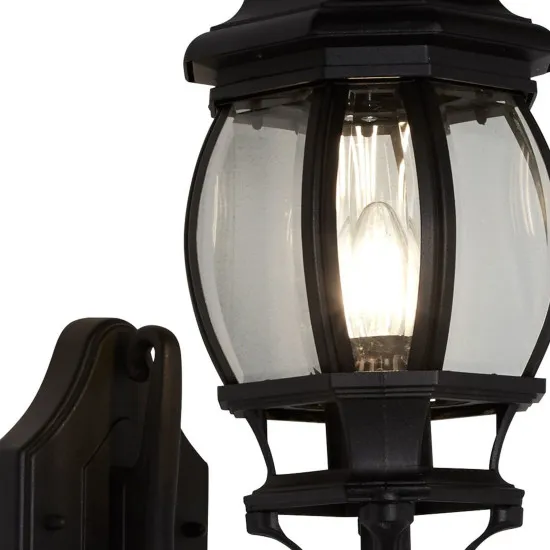 Searchlight Bel Aire fekete kültéri falikar (SL-7144-1) E27 1 izzós IP23