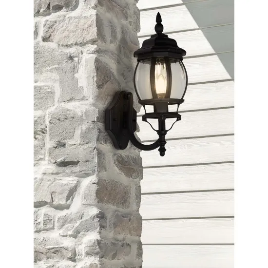 Searchlight Bel Aire fekete kültéri falikar (SL-7144-1) E27 1 izzós IP23