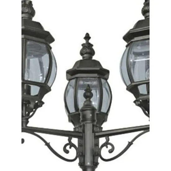 Searchlight Bel Aire fekete kültéri állólámpa (SL-7173-3) E27 3 izzós IP23