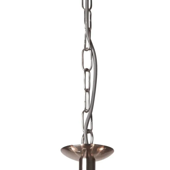 Searchlight BISTRO II ezüst csillár (SL-1685-5SS) E27 5 izzós