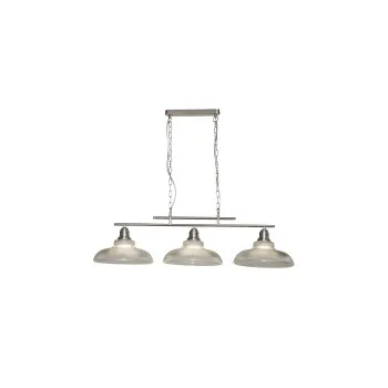 Searchlight Bistro III ezüst függesztett lámpa (SL-7183-3SS) E27 3 izzós IP20