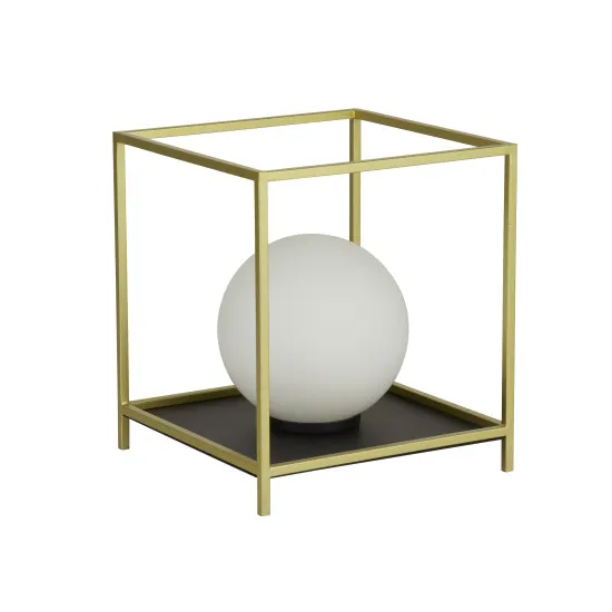 Searchlight Block arany asztali lámpa (SL-4452GO) G9 1 izzós IP20