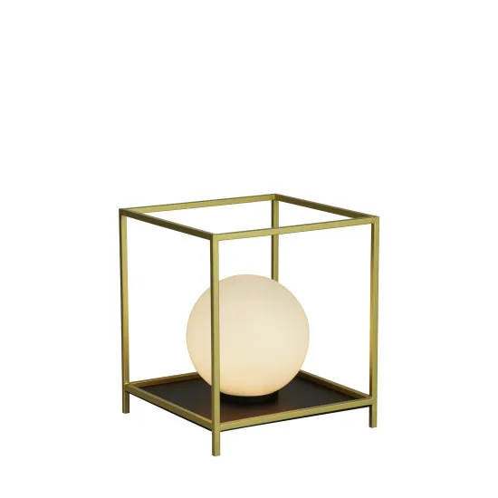 Searchlight Block arany asztali lámpa (SL-4452GO) G9 1 izzós IP20