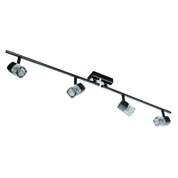 Searchlight Blocs fekete mennyezeti spotlámpa (SL-9884BC) G9 4 izzós IP20