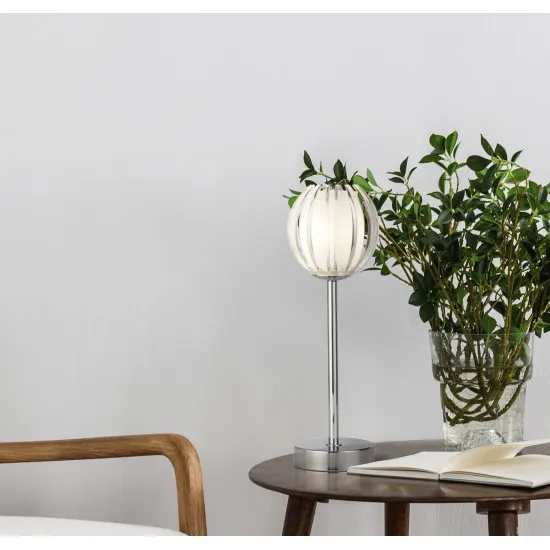 Searchlight Blossom króm asztali lámpa (SL-6533-1CC) G9 1 izzós IP20