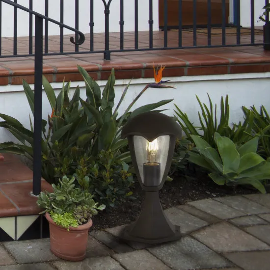 Searchlight Bluebell antracit kültéri állólámpa (SL-57892-300) E27 1 izzós IP44