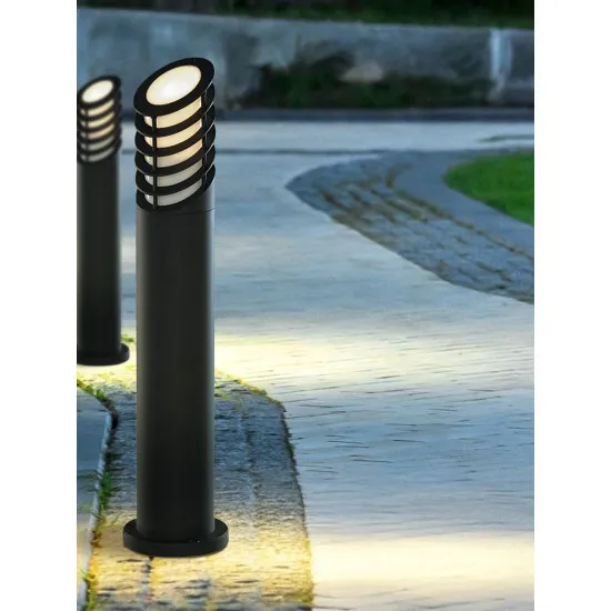 Searchlight Bollards fekete kültéri állólámpa (SL-1086-730) E27 1 izzós IP44