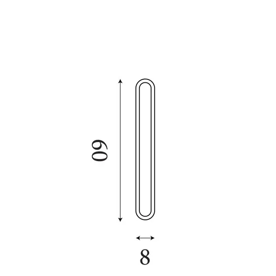 Searchlight Bordo fekete-fehér LED kültéri fali lámpa (SL-88710-600) LED 1 izzós IP65