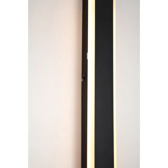 Searchlight Bordo fekete-fehér LED kültéri fali lámpa (SL-88711-900) LED 1 izzós IP65