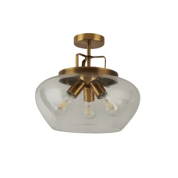 Searchlight Boule bronz mennyezeti lámpa (SL-8973-3BZ) E27 3 izzós IP20