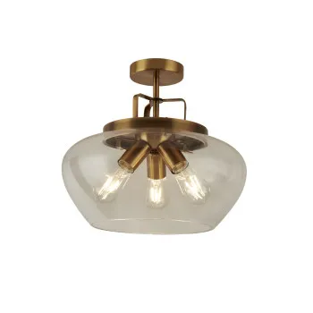 Searchlight Boule bronz mennyezeti lámpa (SL-8973-3BZ) E27 3 izzós IP20