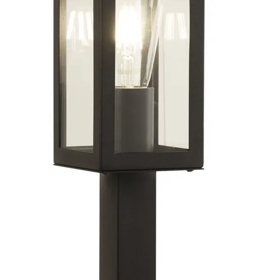 Searchlight Box fekete kültéri állólámpa (SL-6441-450BK) E27 1 izzós IP44