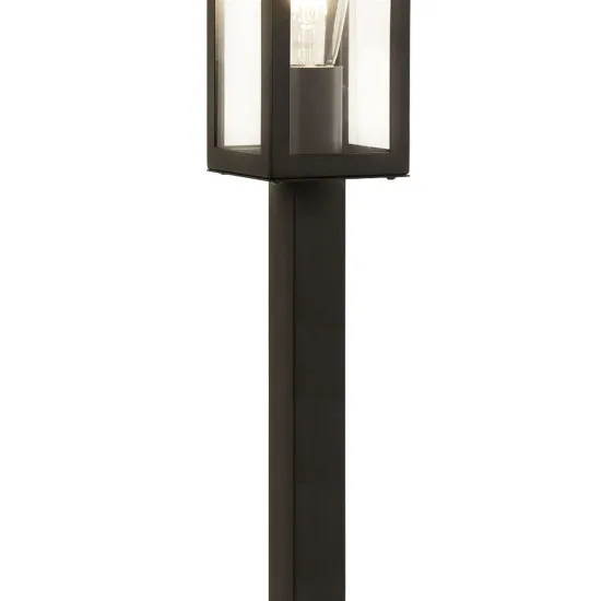 Searchlight Box fekete kültéri állólámpa (SL-6441-900BK) E27 1 izzós IP44