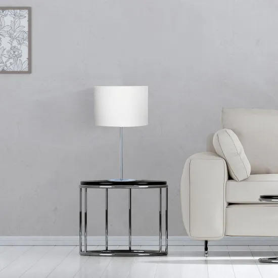 Searchlight Carter króm asztali lámpa (SL-6550CC-1) E27 1 izzós IP20