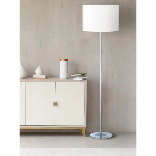 Searchlight Carter króm állólámpa (SL-7550CC) E27 1 izzós IP20