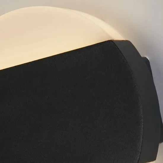 Searchlight Cavern fekete LED kültéri fali lámpa (SL-36130BK) LED 1 izzós IP44