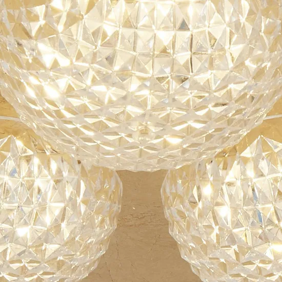 Searchlight Celestia arany LED mennyezeti lámpa (SL-32511-3GO) LED 3 izzós IP20