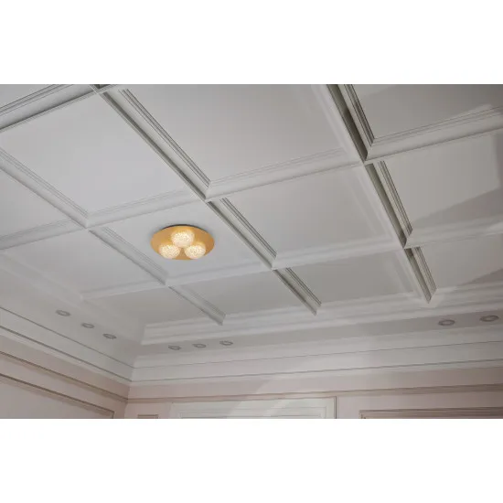 Searchlight Celestia arany LED mennyezeti lámpa (SL-32511-3GO) LED 3 izzós IP20