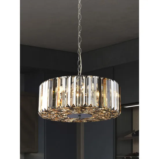 Searchlight Chapeau króm függesztett lámpa (SL-82101-4CC) E27 4 izzós IP20