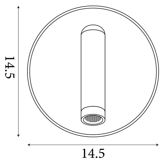 Searchlight Cher fekete olvasólámpás LED fali lámpa (SL-49323BK) LED 1 izzós IP20