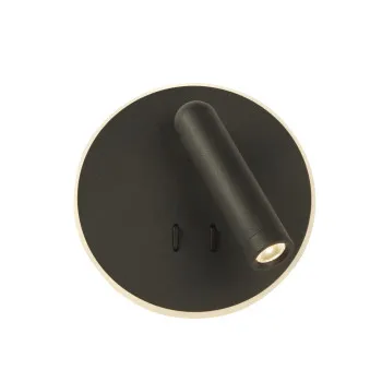 Searchlight Cher fekete olvasólámpás LED fali lámpa (SL-49323BK) LED 1 izzós IP20