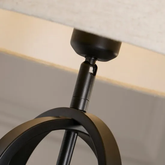 Searchlight Chic bézs asztali lámpa (SL-91101NA) E27 1 izzós IP20