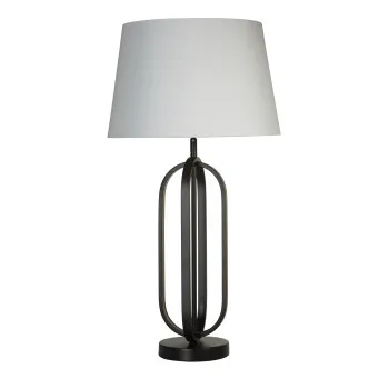 Searchlight Chic fehér asztali lámpa (SL-91101WH) E27 1 izzós IP20