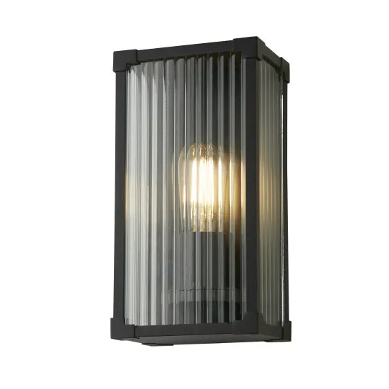 Searchlight Cincinnati fekete kültéri fali lámpa (SL-39340BK) E27 1 izzós IP44