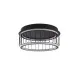 Searchlight Circolo fekete-fehér LED mennyezeti lámpa (SL-54215-1BK) LED 1 izzós IP20