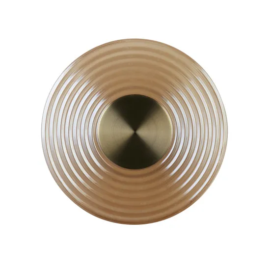 Searchlight Cleo sárgaréz-borostyán LED fali lámpa (SL-32210AM) LED 1 izzós IP20