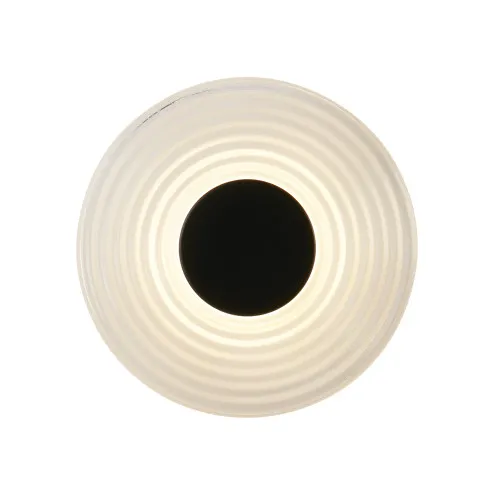 Searchlight Cleo fekete-átlátszó LED fali lámpa (SL-32210CL) LED 1 izzós IP20